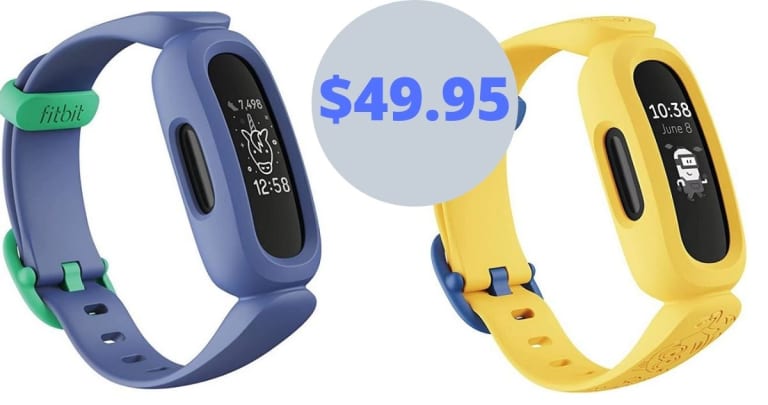 Fitbit Ace 3 Activity Tracker for Kids for $49.95