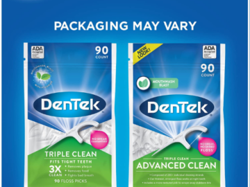 90-Count DenTek Floss Picks as low as $2.55 Shipped Free (Reg. $12) | $0.03 each