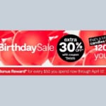 JCPenney 120th Birthday | Extra 30% Off