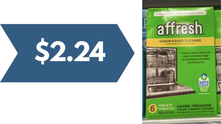 $2.24 Affresh Dishwasher Cleaner at Publix