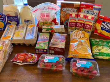 Gretchen’s $63 Grocery Shopping Trip and Weekly Menu Plan for 5