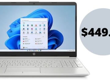 HP 15.6 in. Laptop for $450 (reg. $630)