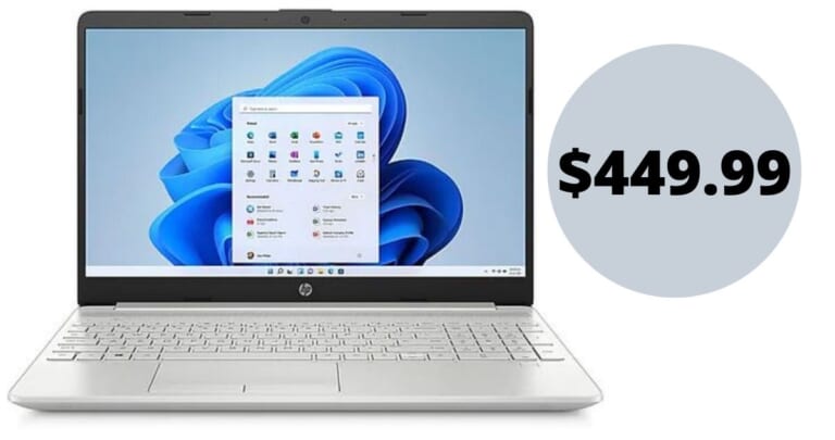 HP 15.6 in. Laptop for $450 (reg. $630)