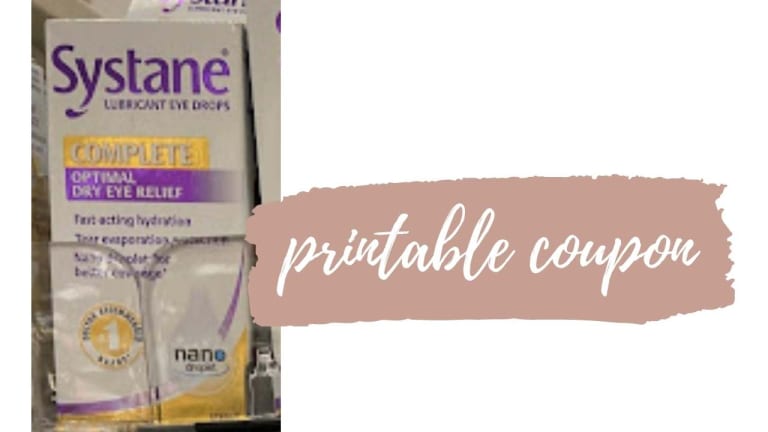 New Systane Coupon | Makes Eye Drops $5.24