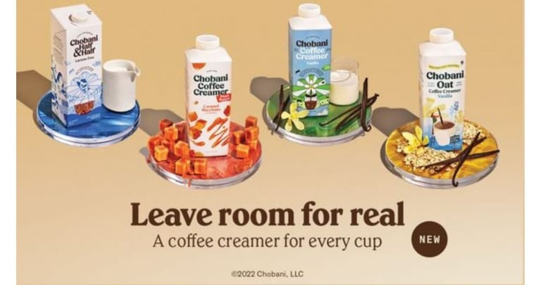 Free Chobani Half & Half or Coffee Creamer