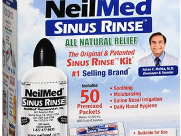 Free NeilMed Sinus Rinse or Neti Pot!