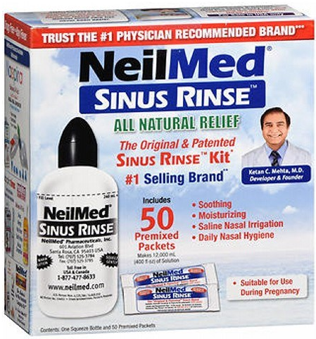 Free NeilMed Sinus Rinse or Neti Pot!