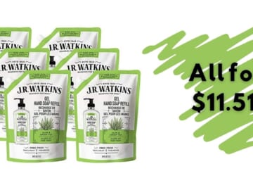 6-Pack Plant-Based Soap Refills Only $11.51