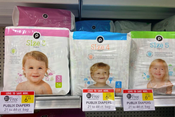 Publix: Buy One, Get One Free Publix Diapers!