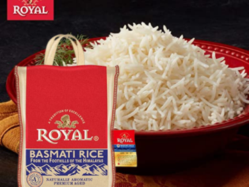 Authentic Royal Basmati White Rice, 15 Pounds as low as $13.81 Shipped Free (Reg. $26.40) – Stock up! 6K+ 4.7/5 Stars!