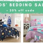 Kohl’s | Kids’ Bedding Sale + 20% Off Code