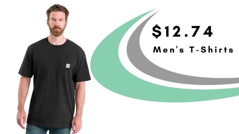 Men’s Carhartt T-Shirts Only $12.74 Shipped