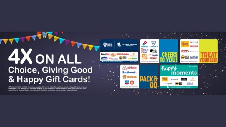 Kroger | 4X Fuel Points Gift Card Deals