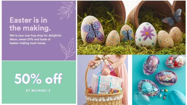 Michael’s | 50% Off Easter Decor & More