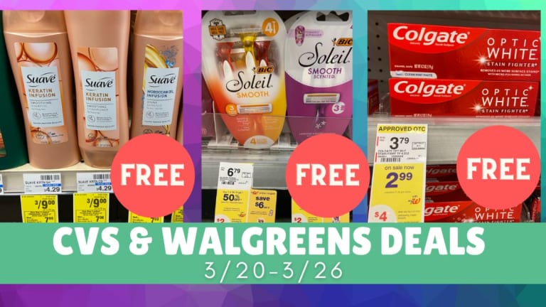 Video: Top CVS & Walgreens Deals 3/20-3/26