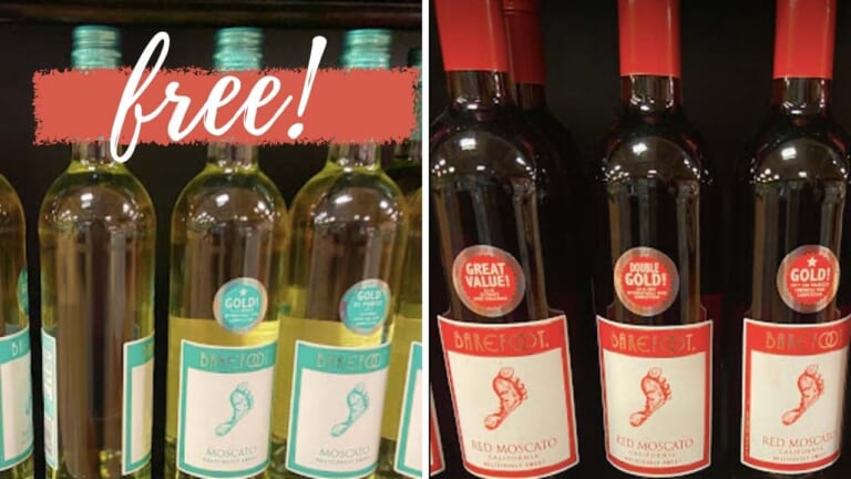 Free Bottle of Barefoot Wine With Rebate