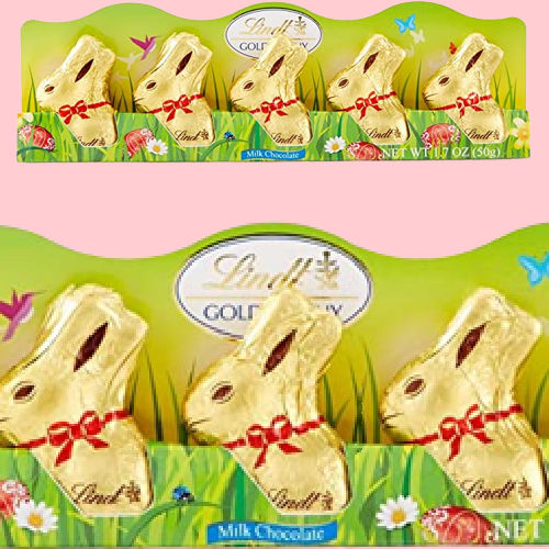 5 Pack Lindt Mini Gold Milk Chocolate Bunnies $10.17 (Reg. $13) – $2.03/Bunny