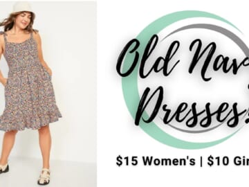 Old Navy| $15 Women’s Cami Dresses