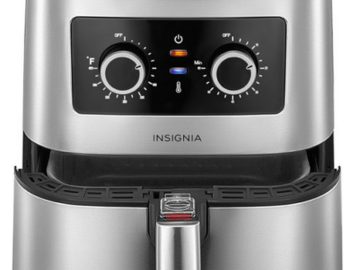 Insignia 5-Quart Analog Air Fryer only $34.99 shipped (Reg. $100!)