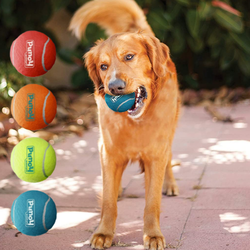 4 Pack Outward Hound Small Squeaker Ballz Fetch Dog Toys as low as $3.79 Shipped Free (Reg. $8) | $0.95 per Ball!