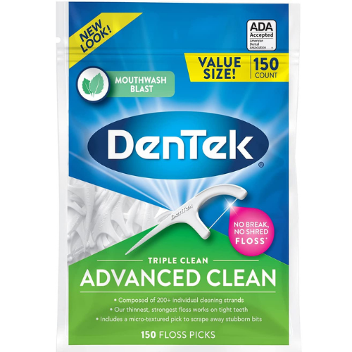 150-Count DenTek Triple Clean Advanced Clean Floss Picks as low as $3.38 Shipped Free (Reg. $5.99) | $0.03 each! – No Break & No Shred Floss!