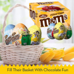 12 Count M&M’S Easter Milk Chocolate Candy in Easter Eggs, 0.93 Ounce $12.17 (Reg. $24.99) – 1K+ FAB Ratings! | $1.01/Egg!