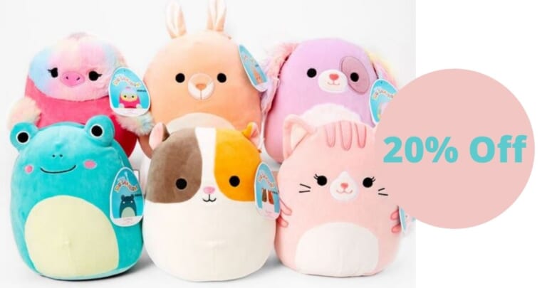 Squishmallows Starting at $10.39