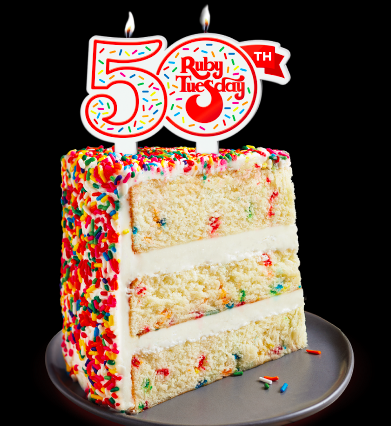 Ruby Tuesday “50th Anniversary” Instant Win Game (70,157 Winners!)