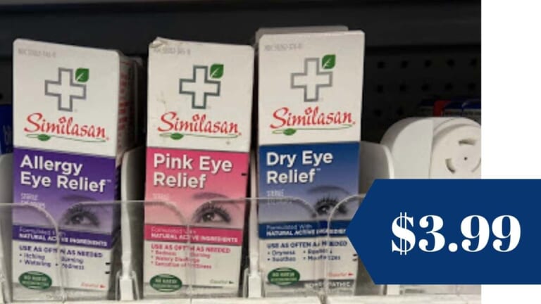 $3.99 Similasan Eye Drops | CVS Deal Starts Tomorrow