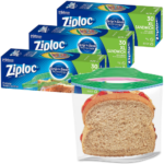 90-Count Ziploc XL Sandwich and Snack Bags as low as $4.80 Shipped Free (Reg. $9) | $0.05 per Bag!