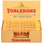 24-Count Toblerone Swiss Milk Chocolate Bars $19 (Reg. $23.40) | $0.79 per Bar!