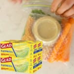 152 Count Glad FLEXN Seal Food Storage Plastic Bags, Quart as low as $11 Shipped Free (Reg. $16.76) – $0.07/ Bag