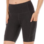 Women’s High Waisted Compression Yoga Shorts with 3 Pockets $7.20 After Code (Reg. $24) – Multiple Sizes