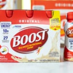 New BOOST Nutritional Drinks Coupon For The Publix Sale