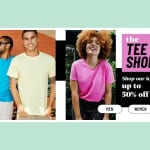 Hanes Tees | 50% Off + 20% Off When You Buy 3+