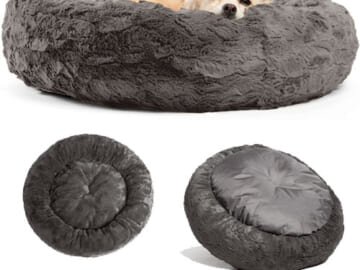 The Original Calming Donut Cat and Dog Bed $20 (Reg. $35) – FAB Ratings!