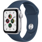 Today Only! Apple Watch SE $229.99 Shipped Free (Reg. $279) – FAB Ratings! 1.9K+ 4.7/5 Stars! | Silver Aluminium Case with Abyss Blue Sport Band