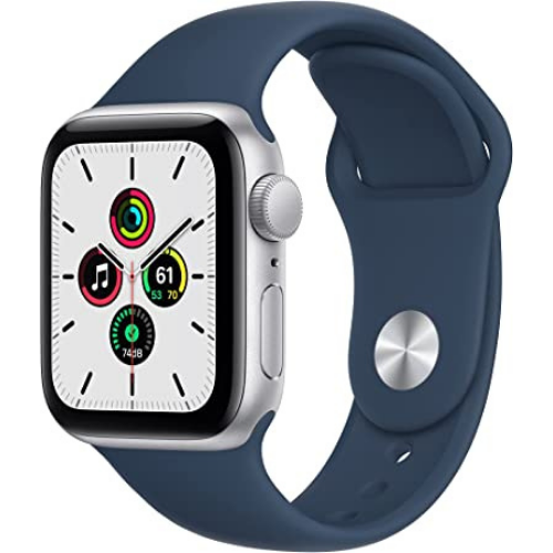 Today Only! Apple Watch SE $229.99 Shipped Free (Reg. $279) – FAB Ratings! 1.9K+ 4.7/5 Stars! | Silver Aluminium Case with Abyss Blue Sport Band