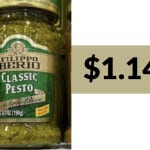 $1.14 Filippo Berio Pesto Sauce at Kroger