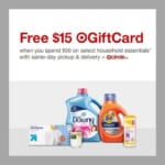 Target | $15 Gift Card When You Spend $50