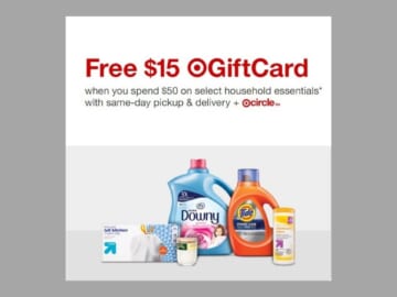 Target | $15 Gift Card When You Spend $50