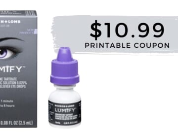 Lumify Coupon | $10.99 Redness Reliever Eye Drops