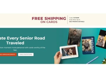 Shutterfly | 50% Off Graduation Cards + Free Shipping