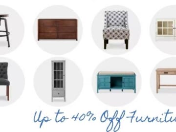 target furniture sale