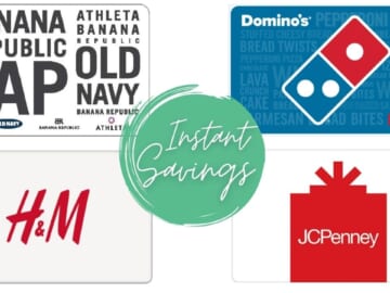 Instant Savings On Gift Cards At PayPal