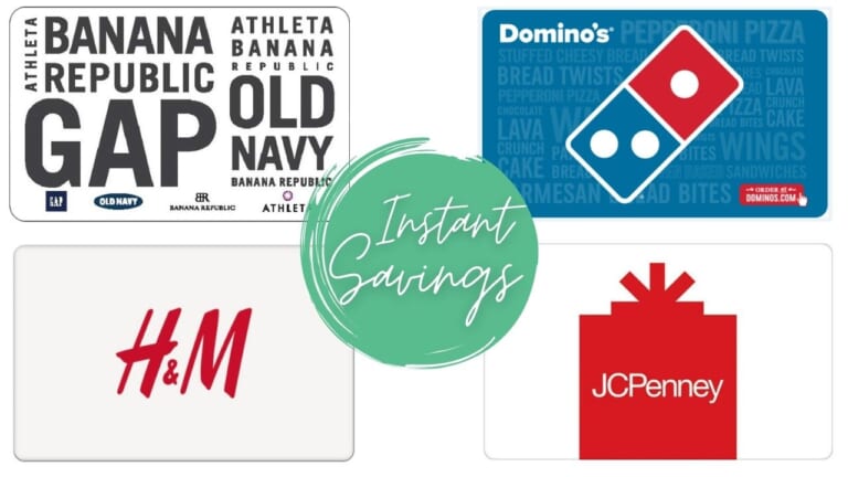 Instant Savings On Gift Cards At PayPal