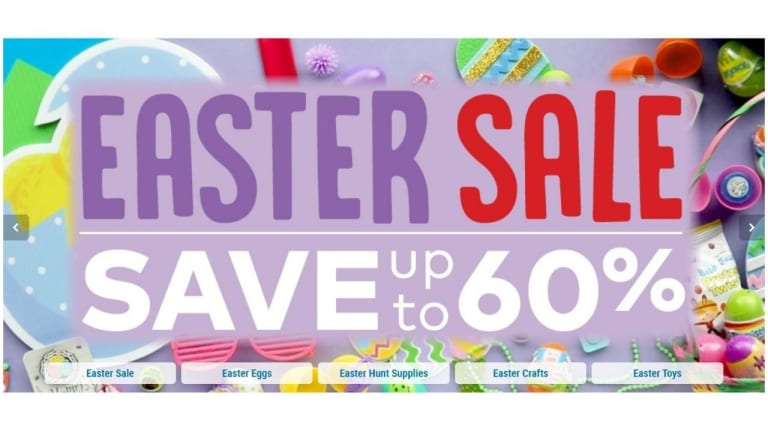 Oriental Trading | 60% Off Easter + Free Shipping!