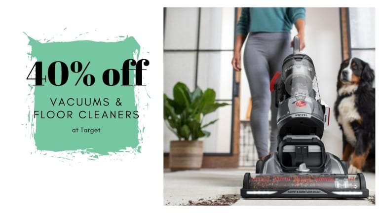 Target | 40% Off Vacuums & Carpet Cleaners