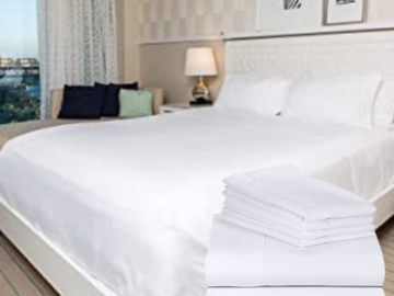 Today Only! Save BIG on LuxClub 6-Piece Sheet Set, King $27.90 Shipped Free (Reg. $61.99) – 147.3K+ FAB Ratings!