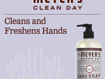 Mrs. Meyers Liquid Hand Soap, Lavender Scent, 12.5 Oz as low as $2.19 Shipped Free (Reg. $4) | Cruelty Free and Biodegradable Hand Wash